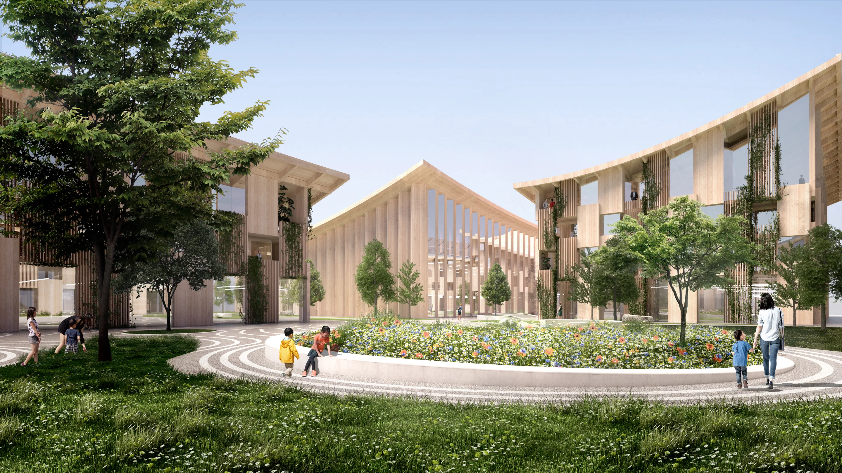 Plenty of greenery will be on display in the Woven City