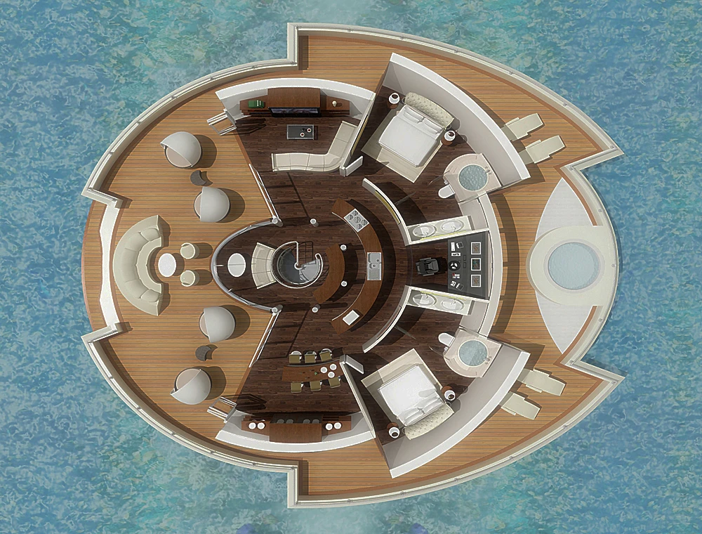 Michele Puzzolante's Solar Floating Resort
