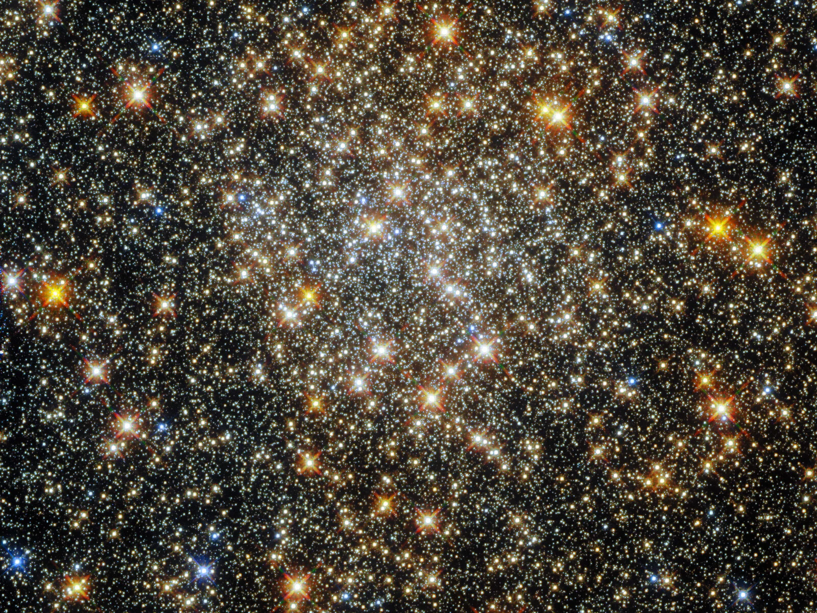 This mesmerizing starfield is the globular cluster Palomar 6, located near the center of the Milky Way