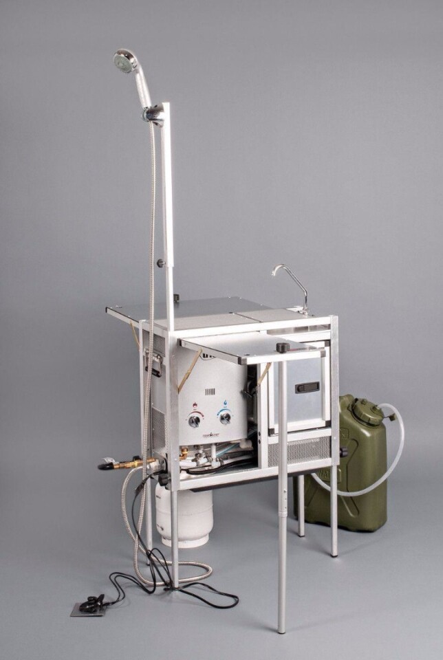 Trail Kitchens utility boxes drive lightly for campsite cooking and