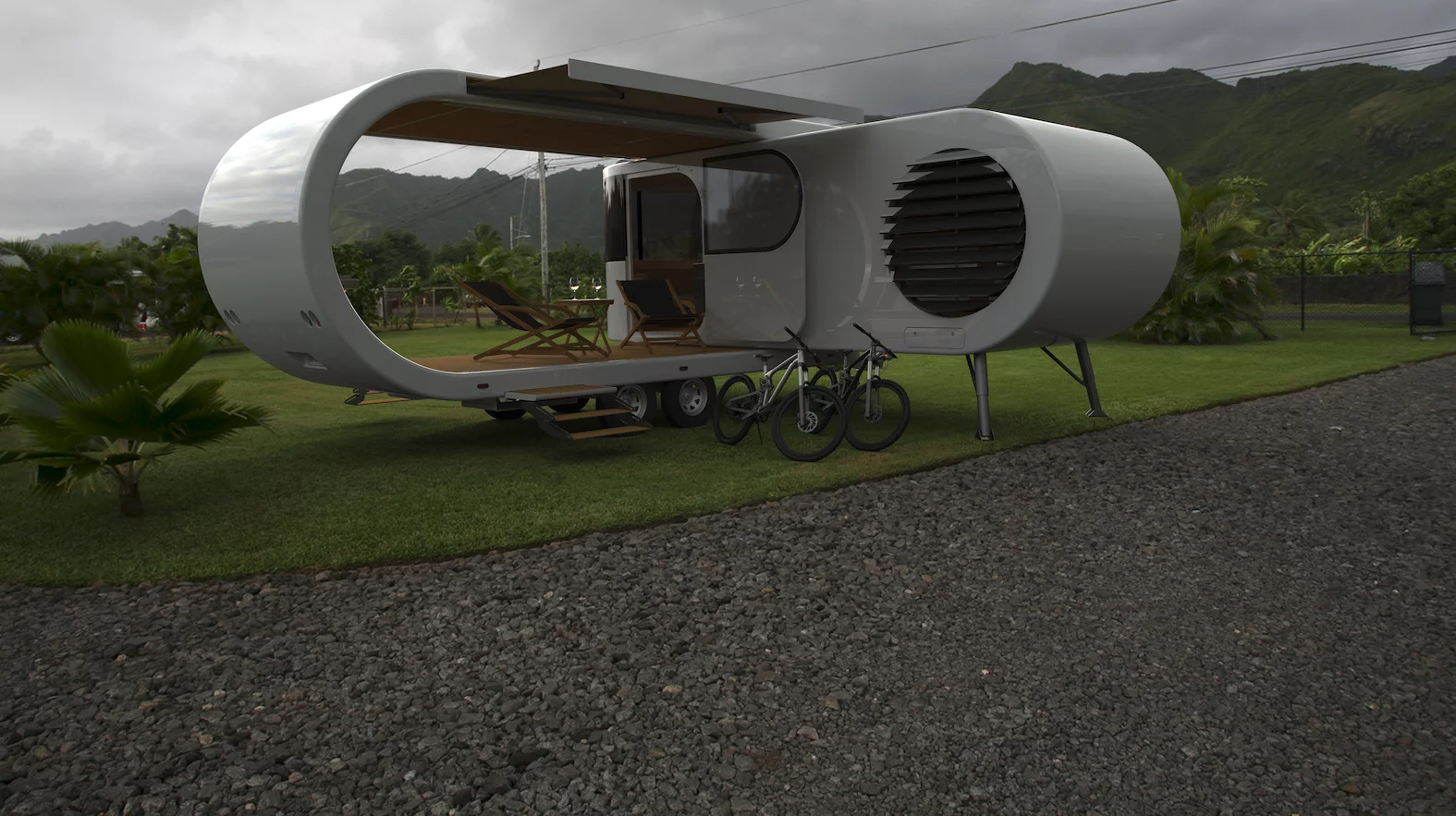 As this render shows, Romotow owners will undoubtedly make full use of that deck on their journeys