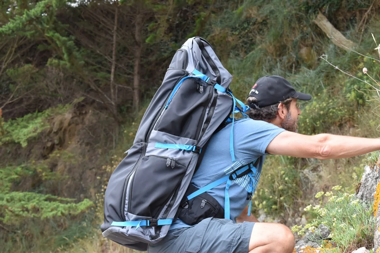 The LayBakPak has a capacity of over 65 liters
