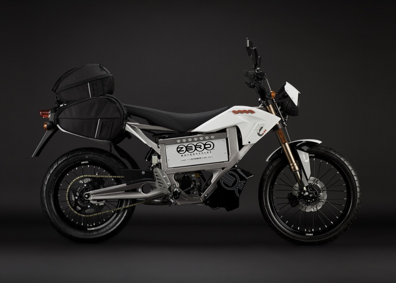 The Zero Xu Electric Commuter Motorcycle With A Removable Battery Pack