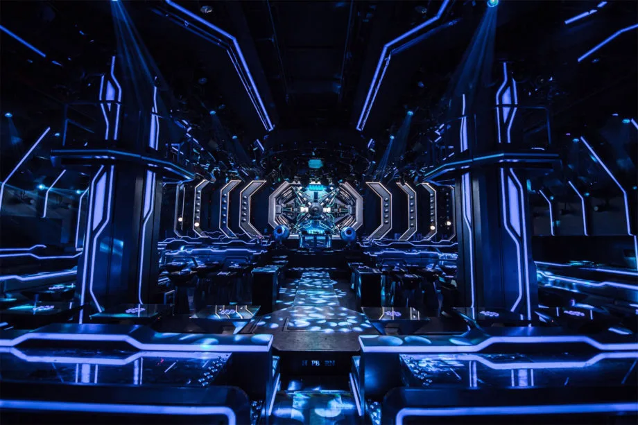 A Bar of the Year nominee, this stunning club/bar in China is like a scene from the movie Tron come to life. Stark LED lighting turns the Hepburn Club into a sci-fi spectacle
