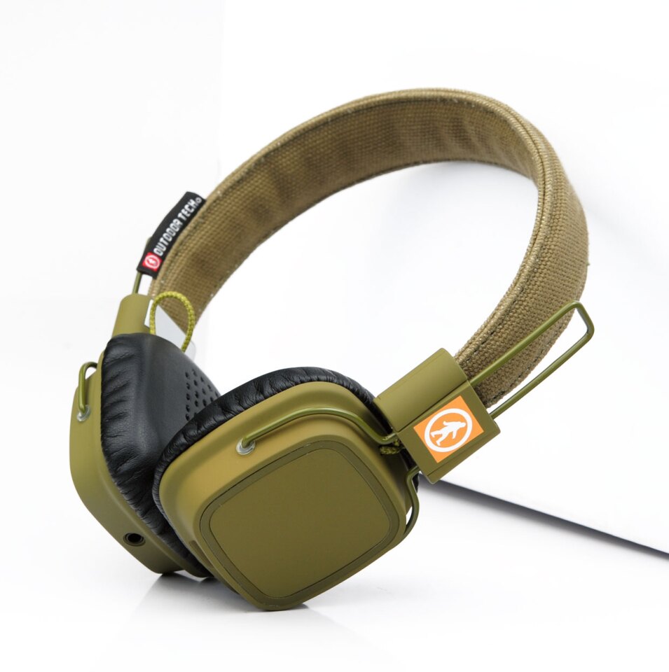 On a full charge, the headphones can stream audio for 10 hours at a range of up to 32 ft (9.8 m), so you can wander all over a campsite while listening to some tunes