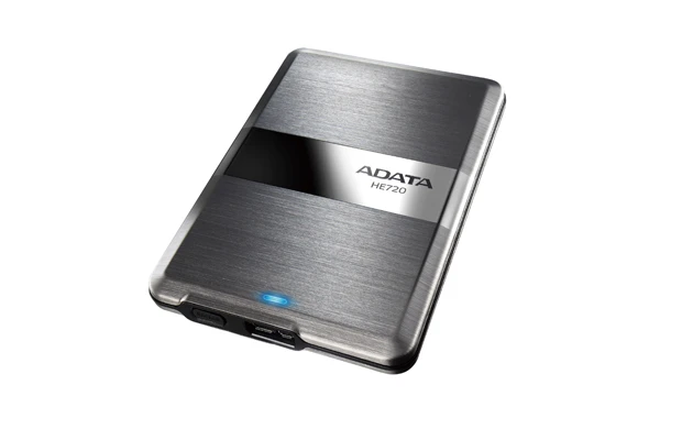 The DashDrive Elite HE720 has a brushed look