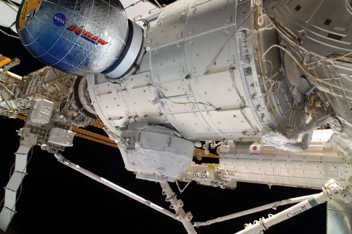 The Bigelow BEAM installed onto the ISS (Photo: NASA/Bigelow)