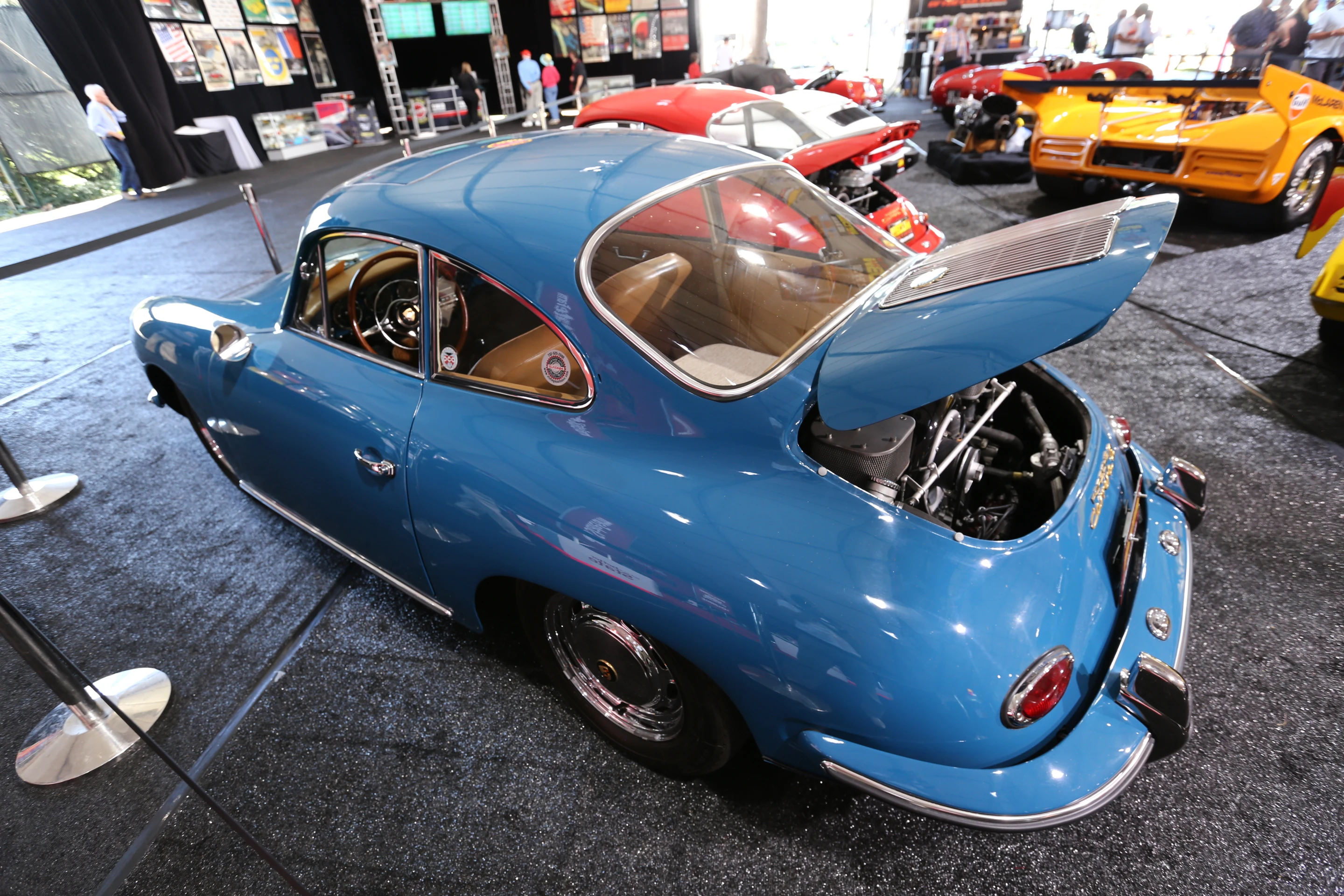 A classic 1964 Porsche ready for auction at Mecum (Photo: Angus MacKenzie/Gizmag.com)