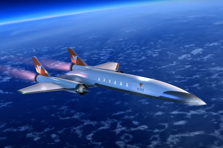 Render of a passenger airliner equipped with VDR2 engines