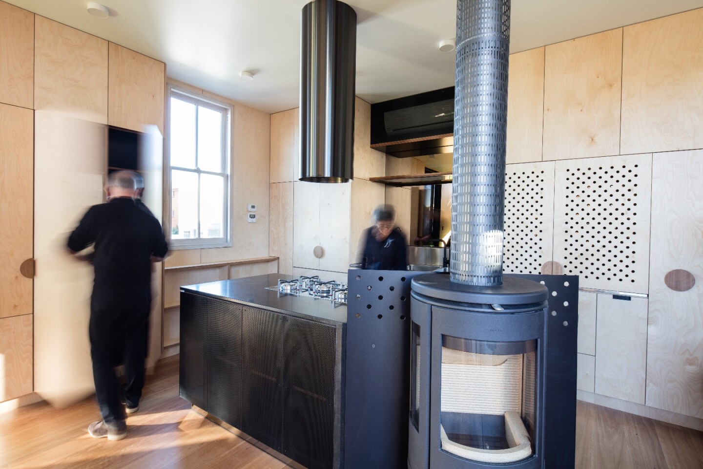 The second floor of the Acute House includes the shared living spaces, such as dining area, lounge and kitchen
