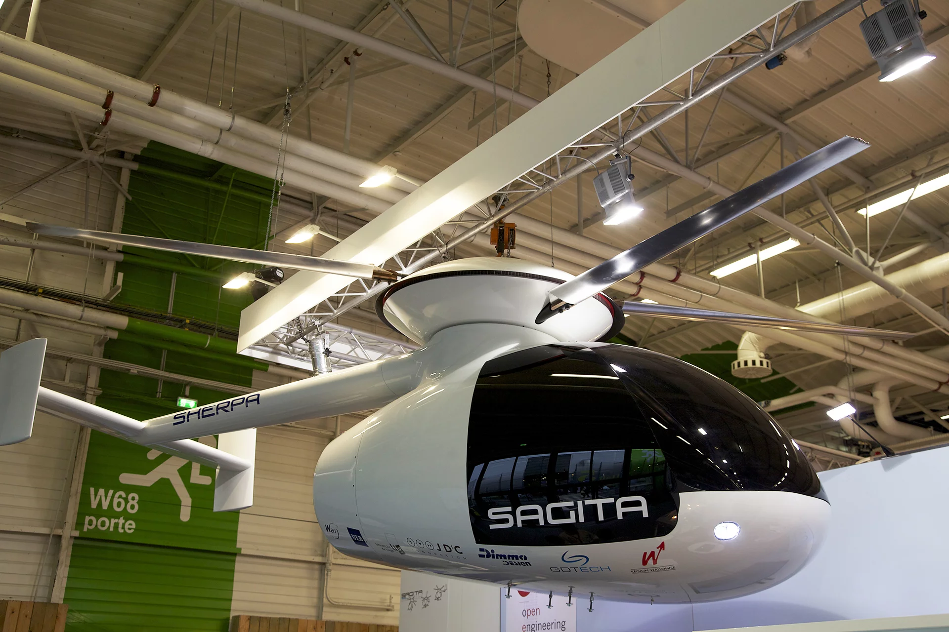 The Sagita Sherpa helicopter (Photo: Gizmag)