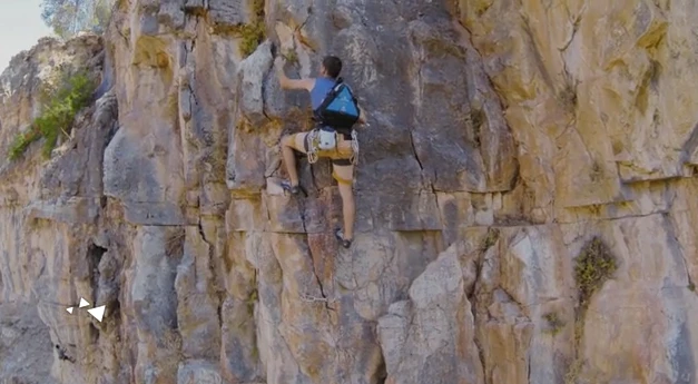 By freeing up shoulder and chest motion, the Offpiste UltraPack is meant to be more functional for sports like climbing