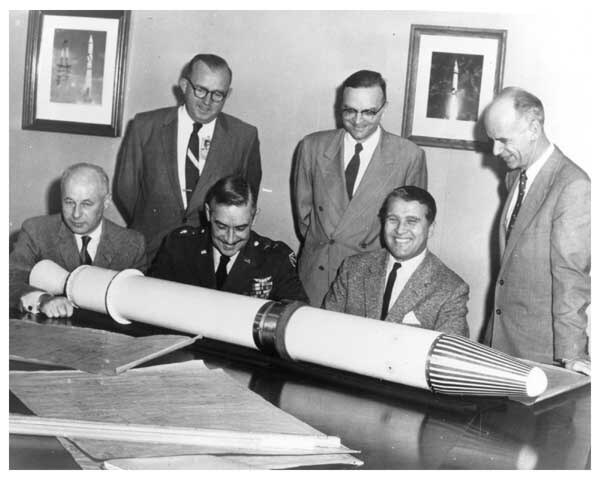 The ABMA team with Explorer 1