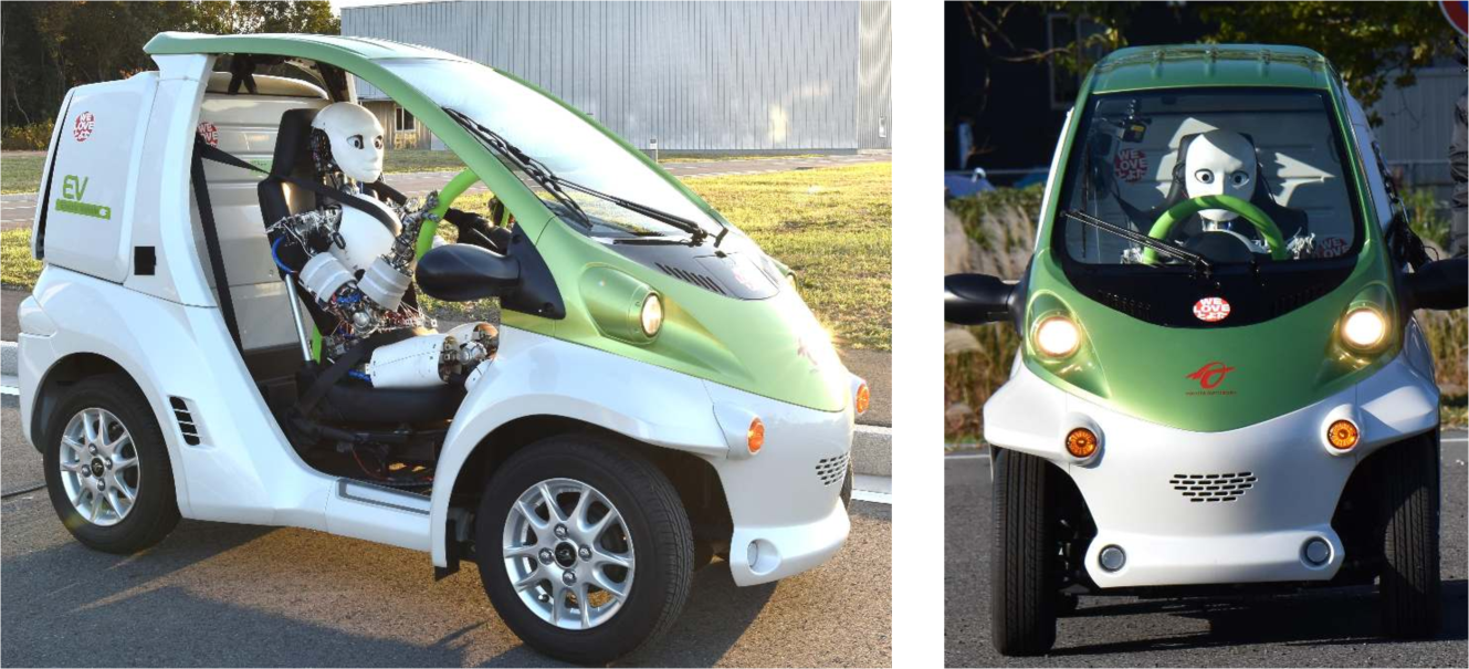 JSK Lab projektas ištyrė galimą autonominės transporto priemonės ateitį naudojant Musashi humanoidą ir COMS mikroelektrą.