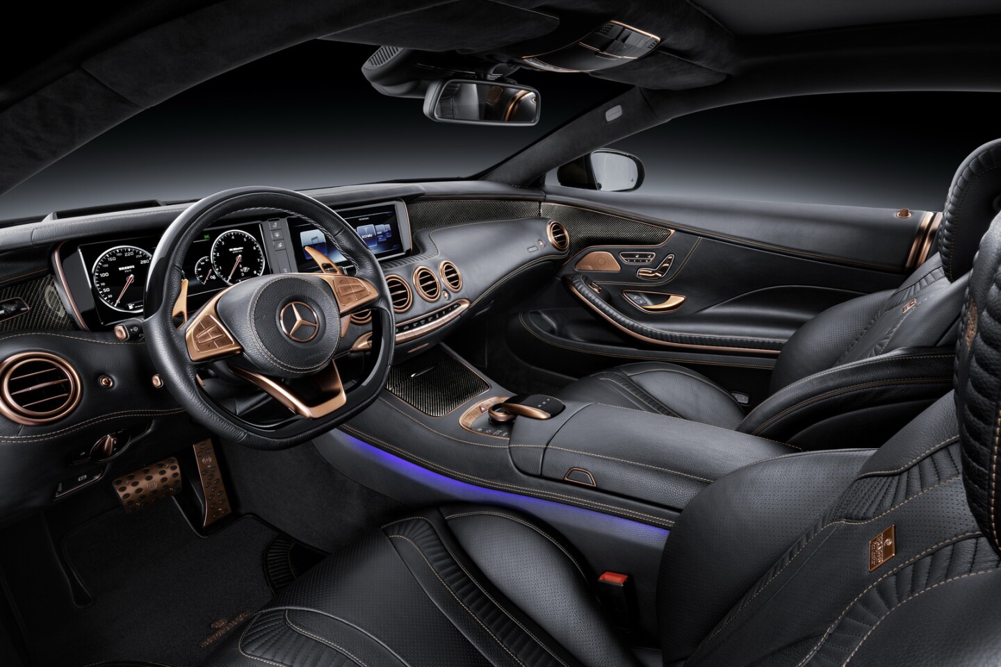 Inside the Brabus 850 6.0 Biturbo Coupe
