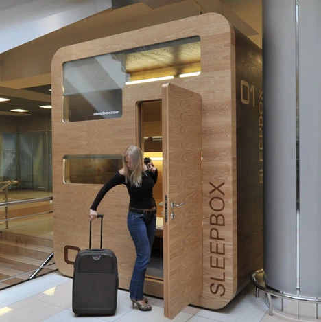 Arch Group's first Sleepbox unit at Sherematyevo Airport Moscow