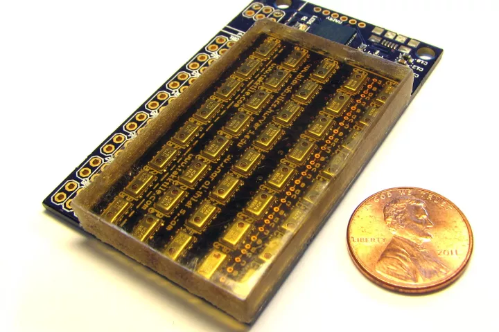 TakkTile is an inexpensive tactile sensor that incorporates a conventional MEMS barometer