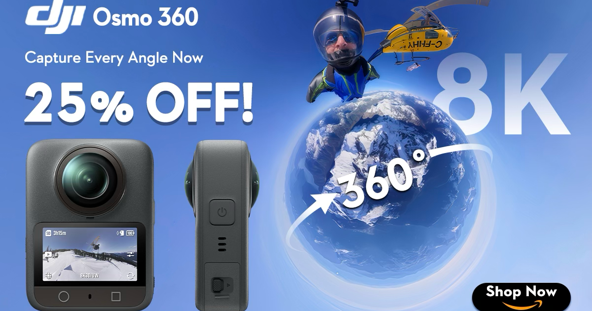 Prime Day Deal! Get 25% OFF DJI Osmo 360 – Your 8K Vlogging Powerhouse