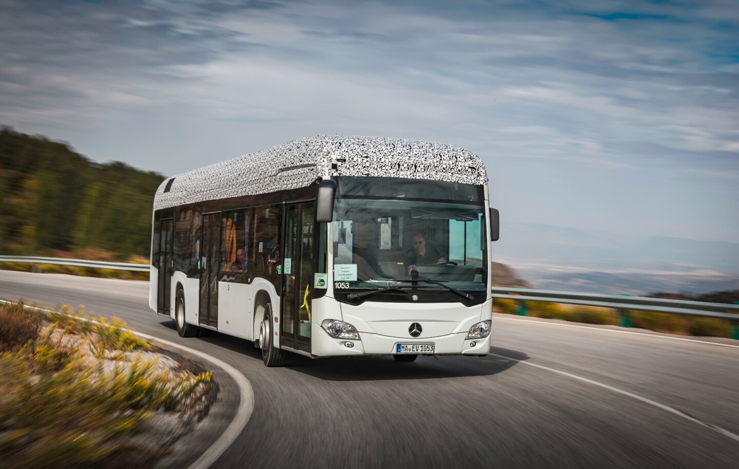 Comprehensive testing of Citaro all‑electric drive prototypes has already been conducted during winter within the Arctic Circle and summer in Spain's Sierra Nevada