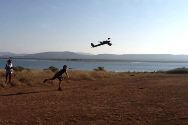 Air Shepherd's system uses unmanned aerial vehicles (UAVs) with infrared cameras and GPS to put poachers in its sights (Photo: Air Shepherd)