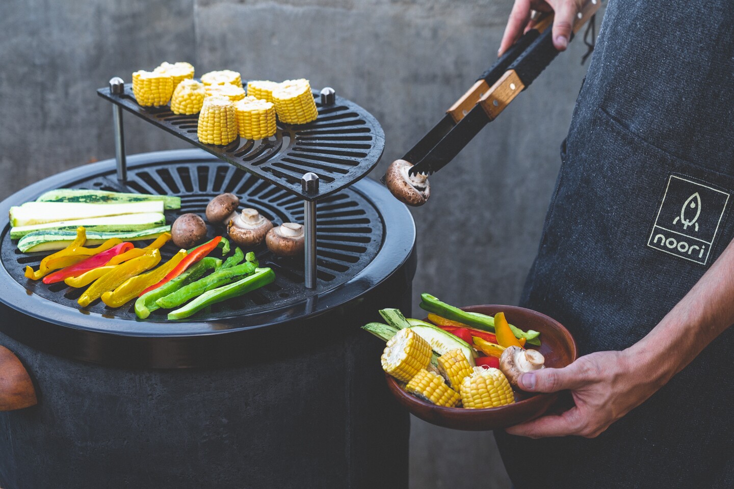 The team added a few additional accessories including an additional grill