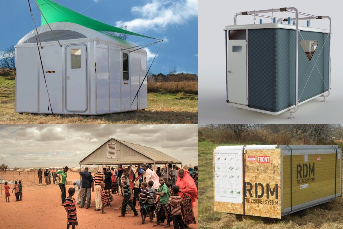 Gizmag looks at some innovative emergency shelters