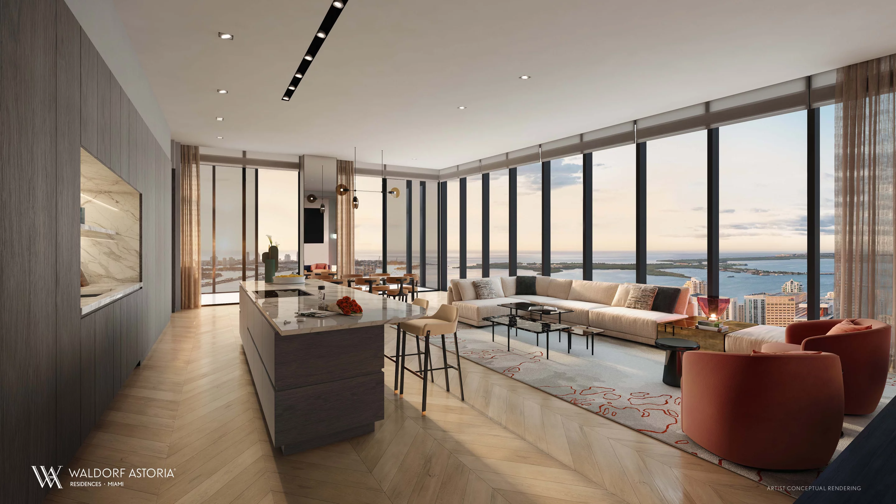 Waldorf Astoria Miami's apartments start at US$1 million
