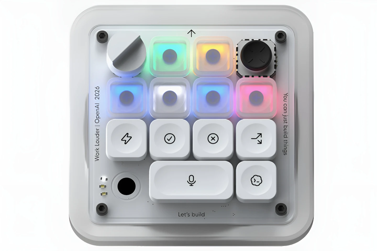 OpenAI's Codex Micro keyboard has just 13 mechanical switches