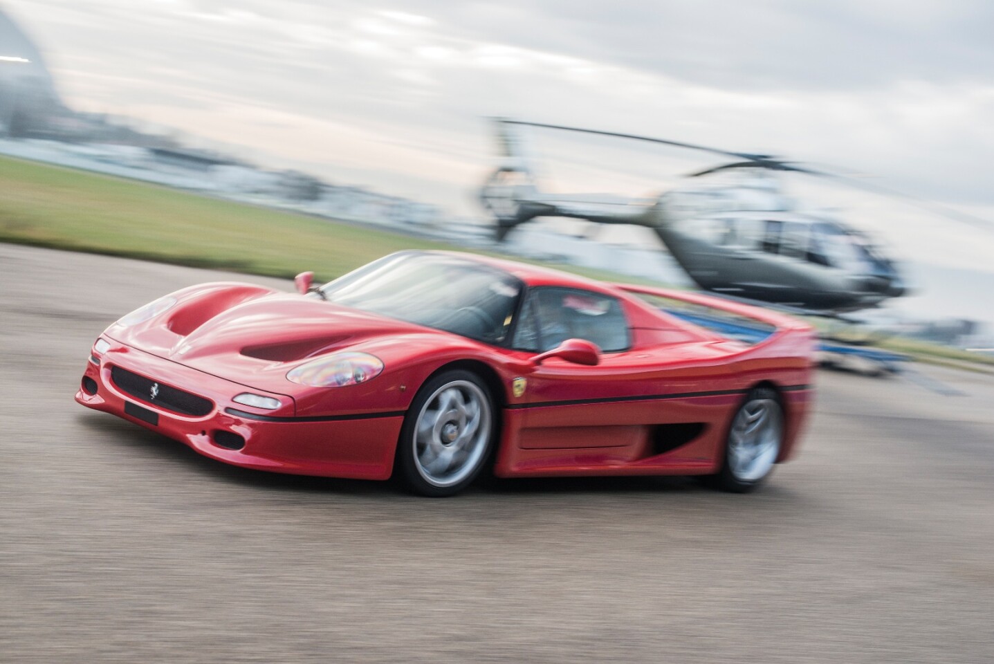 This 1997 Ferrari F50 has an estimated price of $1,417,000 to $1,635,000