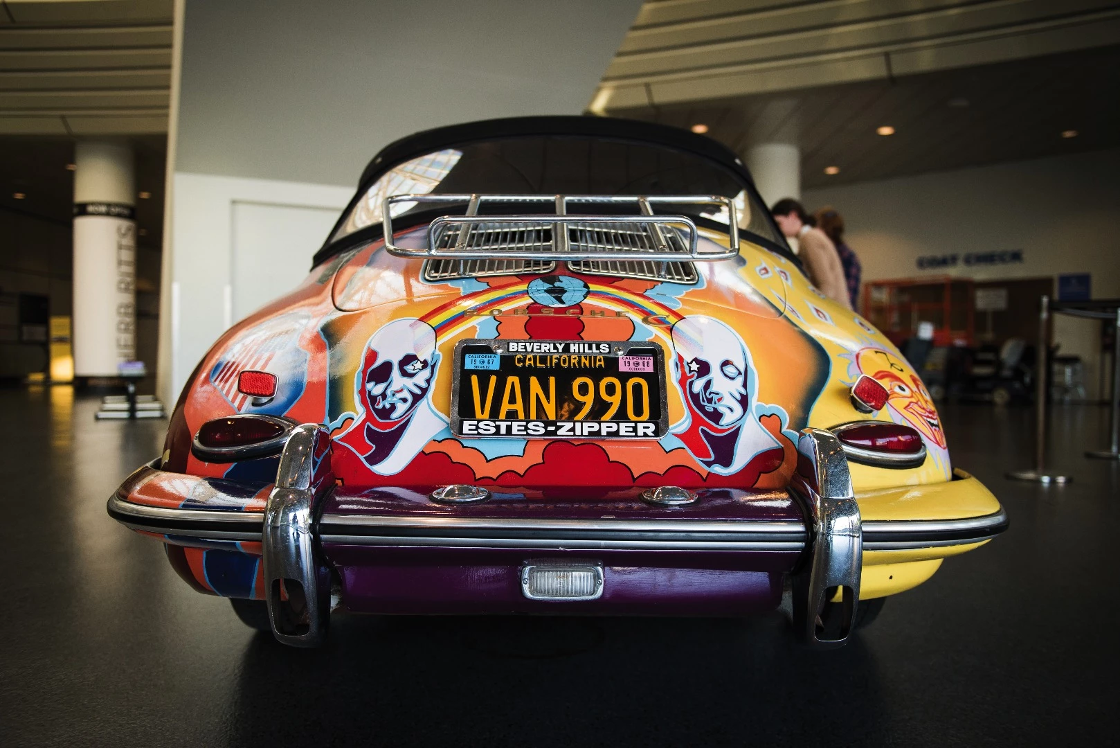RM-Sotheby's has yet to put an estimate on Janis Joplin’s 1964 Porsche 356 C 1600 SC Cabriolet, and may not do so as it could quite possibly go the same way as the Lennon Roller which Sotheby's sold for ten times it's estimate in 1985. This car is a landmark piece of cultural memorabilia, as original and distinctive as it's owner.