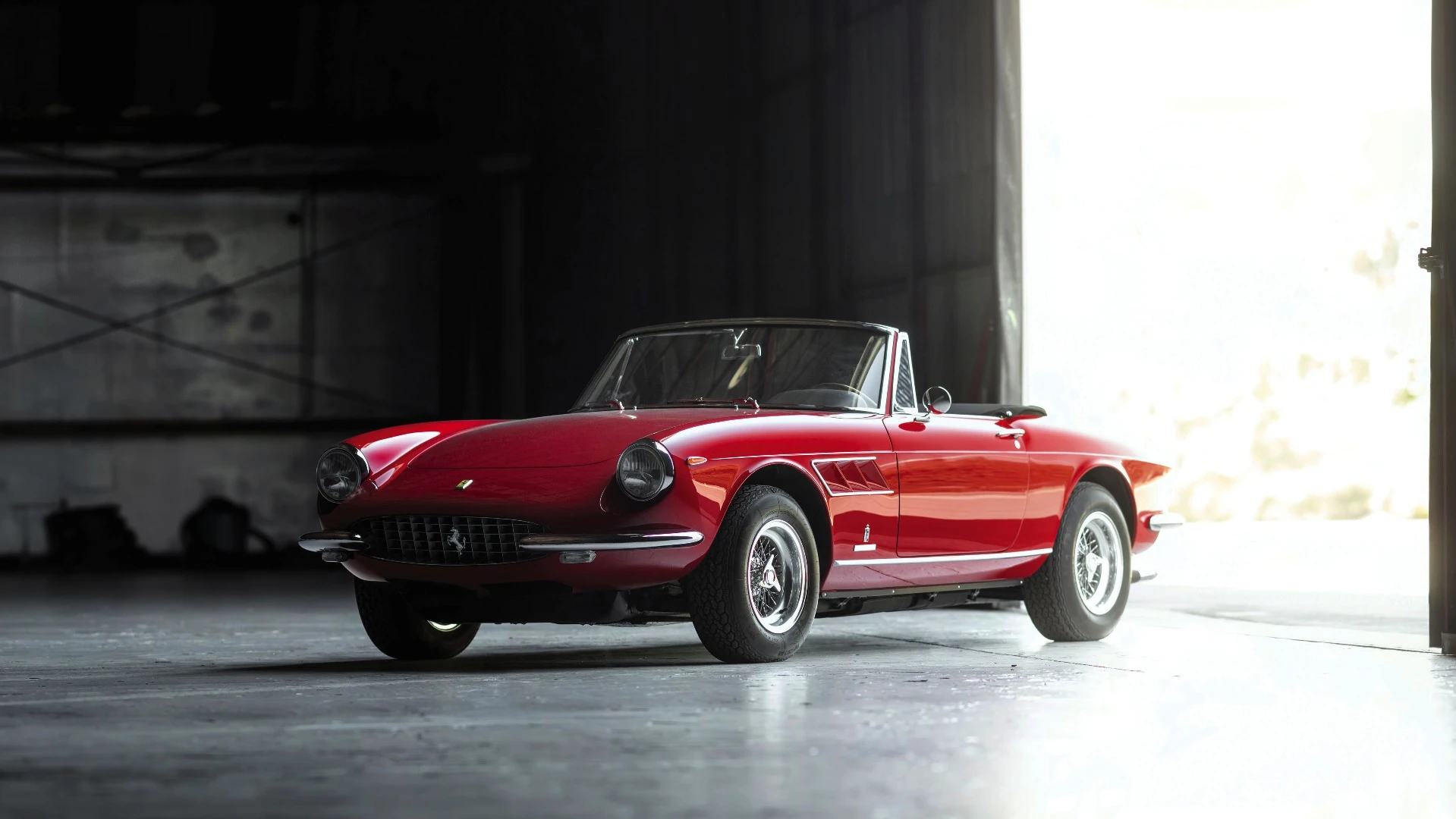This 1967 Ferrari 330 GTS goes to auction on Saturday, July 18, 2015. It is expected to sell for between $2 million and $2.6 million.