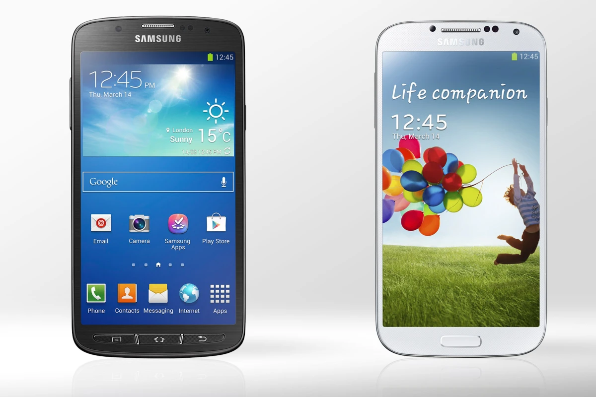 Gizmag compares the specs (and other features) of the rugged Galaxy S4 Active and standard Galaxy S4