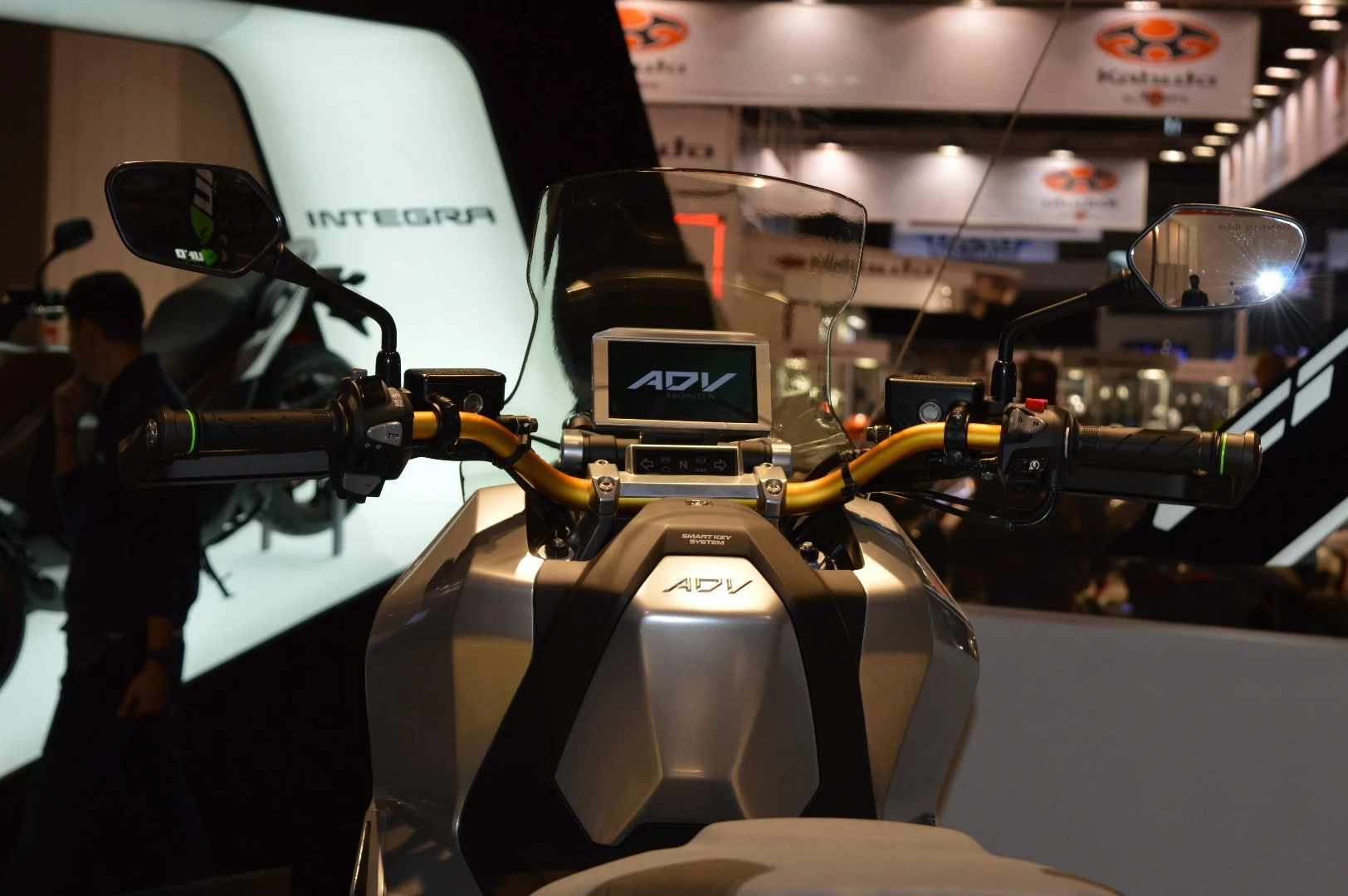 From this angle it's hard to believe that the Honda City Adventure is actually a twist-and-go scooter