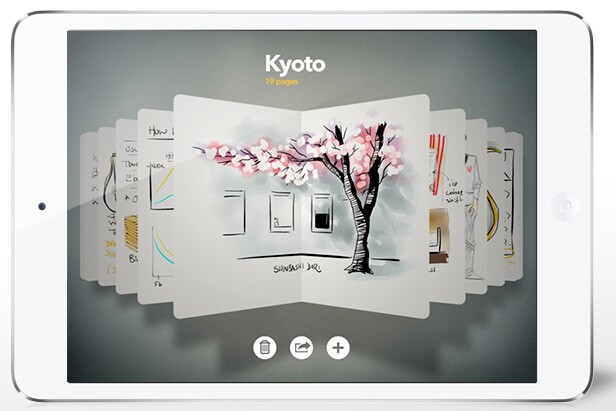 Paper by FiftyThree is a great for virtual sketching