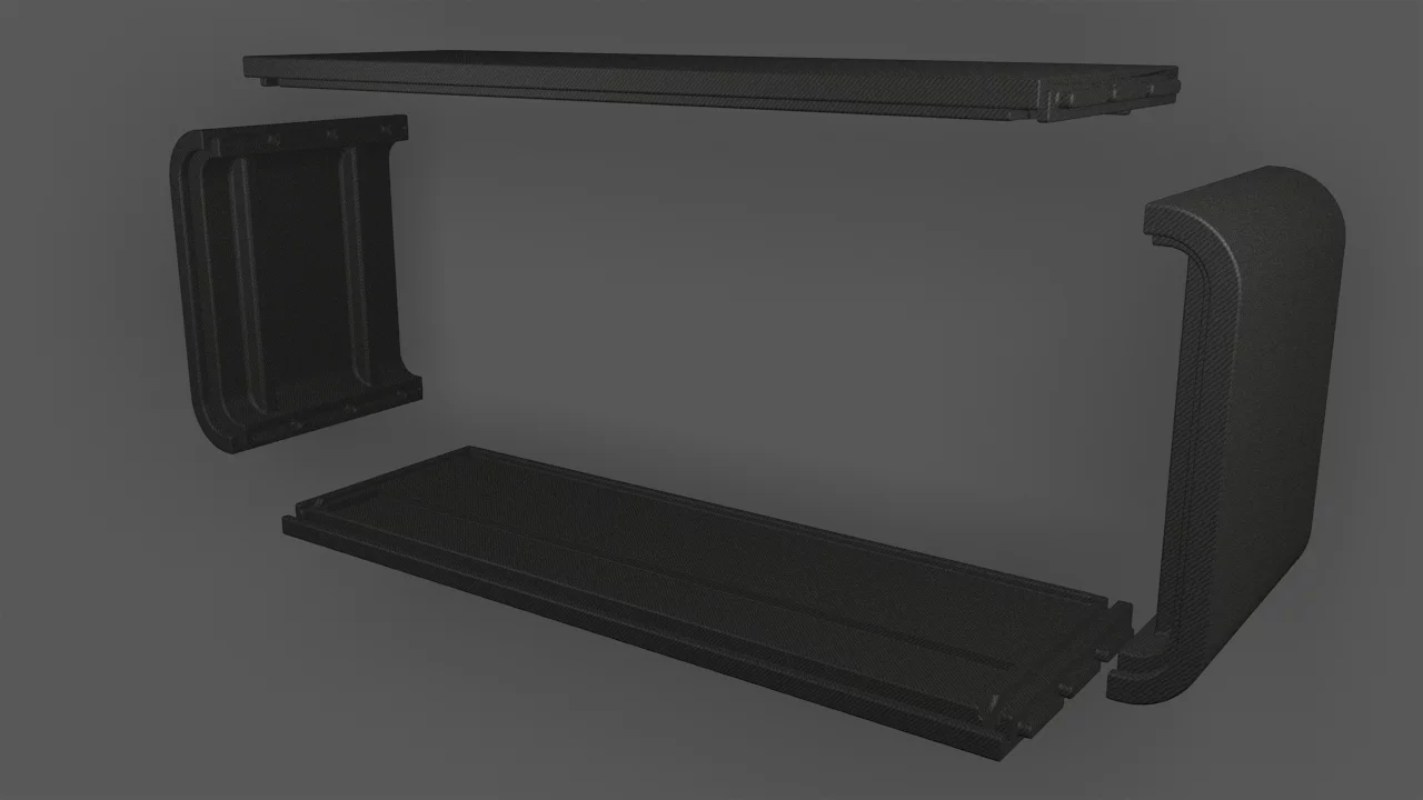 The expanded polypropylene (EPP) furniture construction is another weight saving measure in the Travelino's design