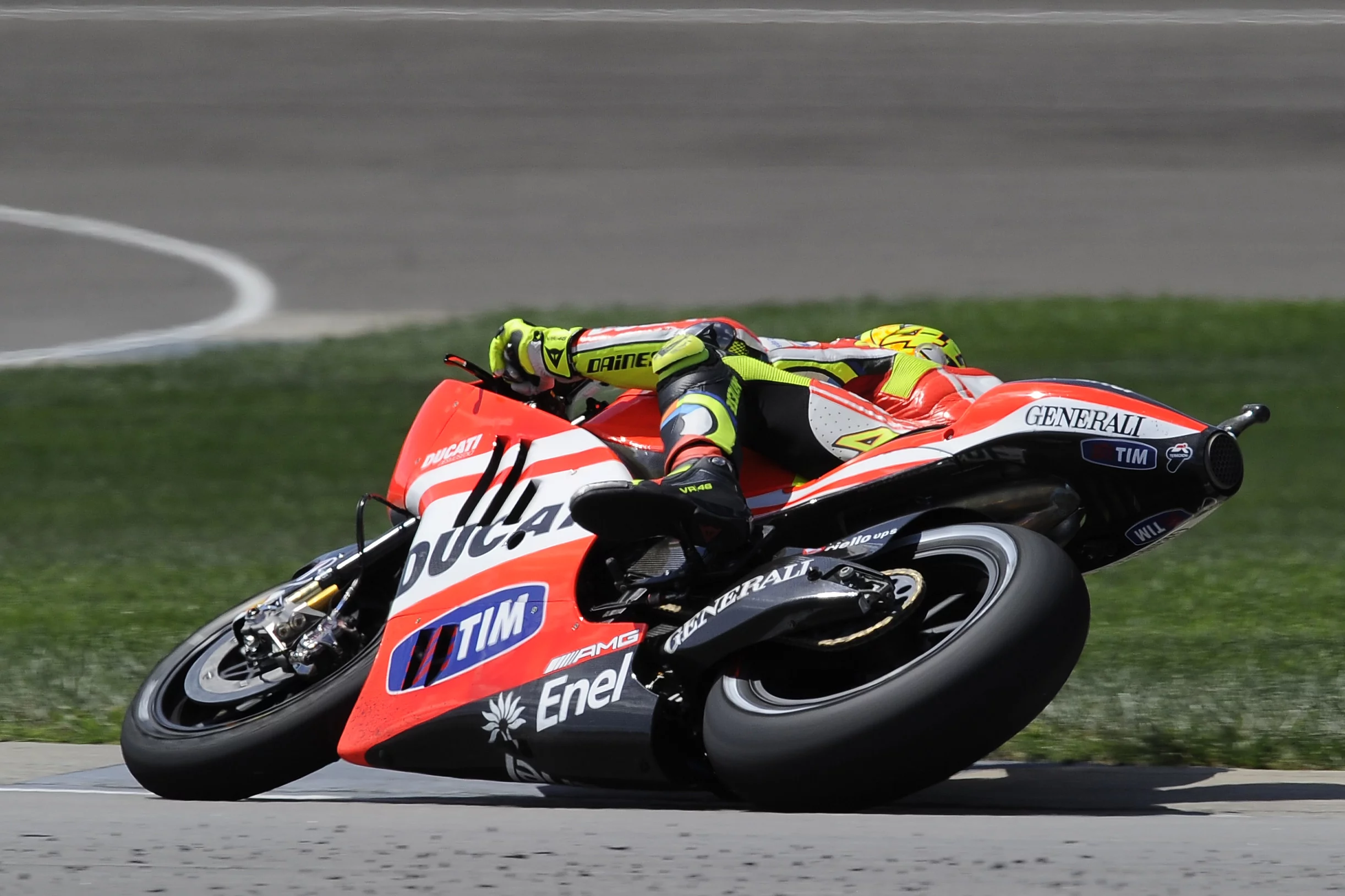 Rossi's racecraft has been extraordinary despite a bike he clearly isn't at home on