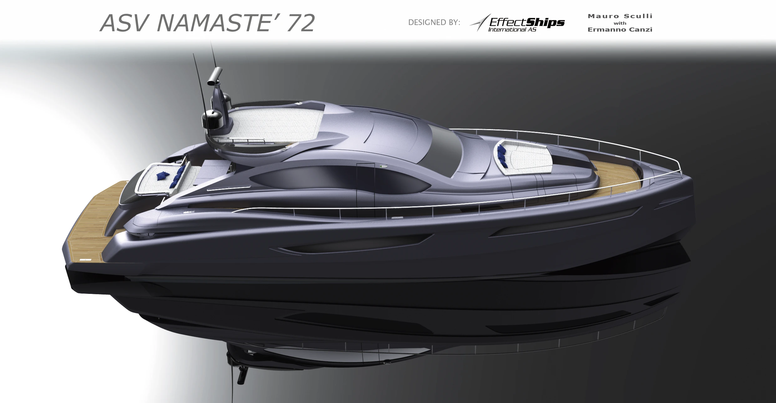 The Air Supported Vessel uses a cushion of air to increase speed and improve efficiency (Image: Effect Ships International AS)