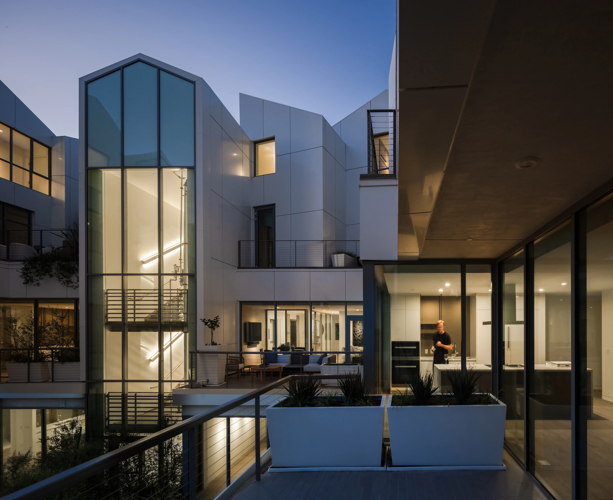 Gardenhouse's villas include their own balconies and private outdoor living areas