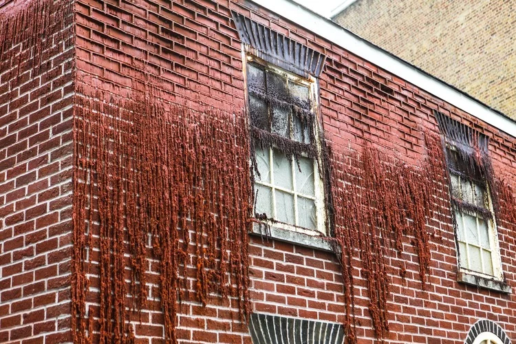 The facade begins to melt (Photo: Tommophoto)