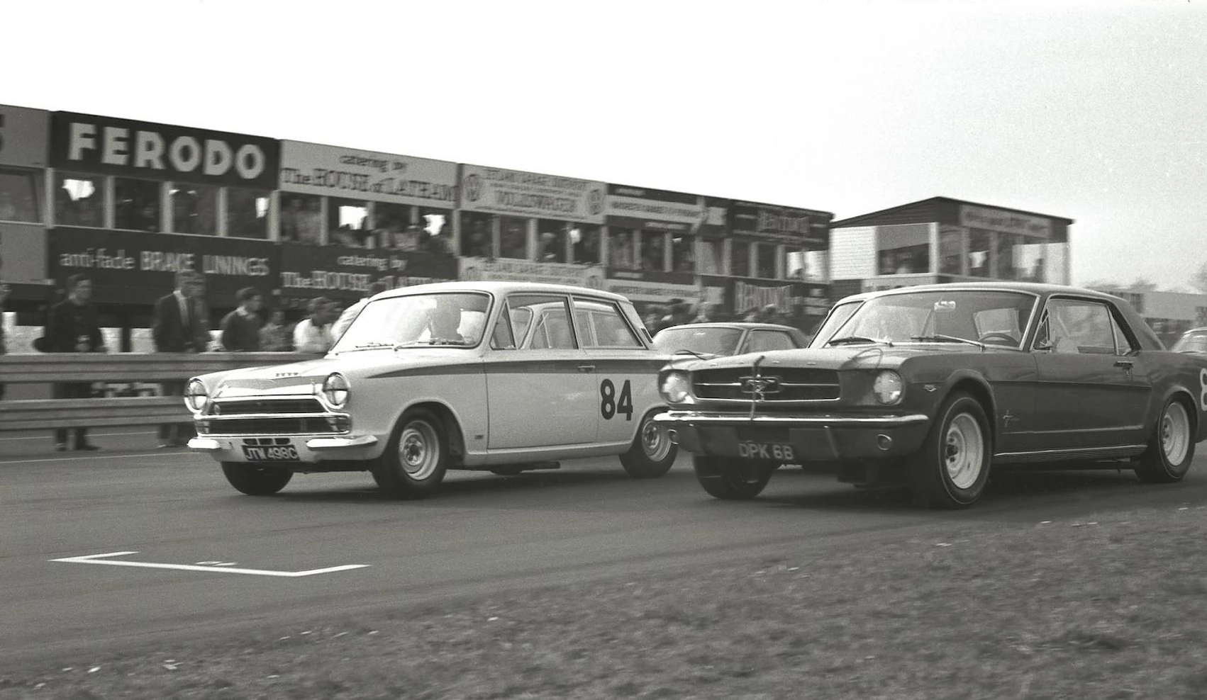 An original Team Lotus Ford Cortina MkI Competition car that was driven in-period by Jim Clark, John Whitmore and Jack Sears. As a factory car, it was sold with a well documented history and was treated to a professional restoration in the 2000s, with all the original competition modifications retained. Most likely the most expensive Cortina ever sold at £191,900($253,618)