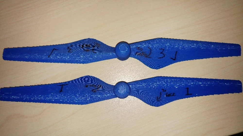 Researchers were able to make a 3D printer create a propeller that was seemingly identical to the original, but was designed to self destruct in flight