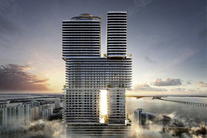 Mercedes-Benz Places in Miami will consist of 67 floors, most of which will be taken up by luxury residences