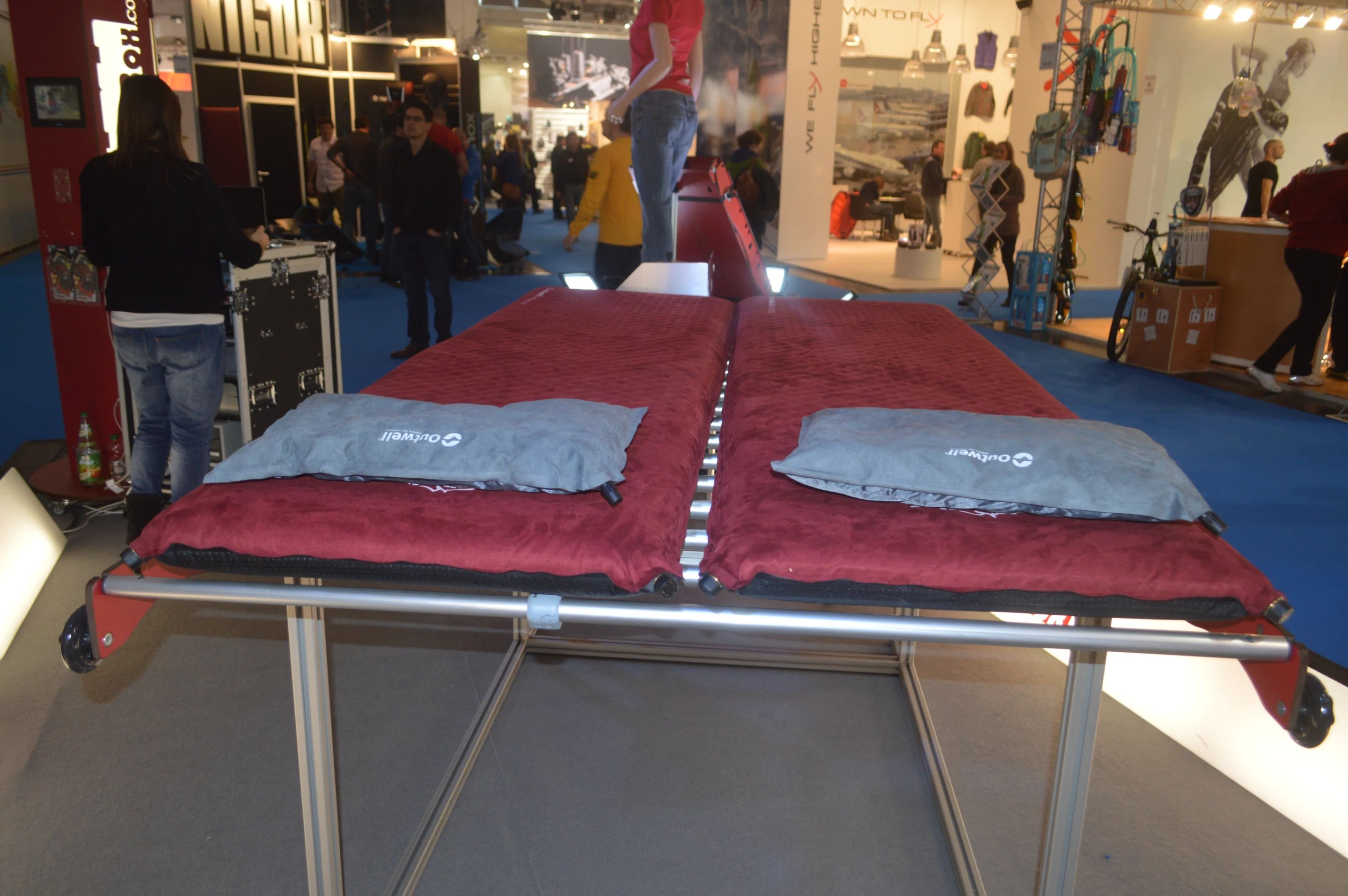 The FreeTech sleeps two