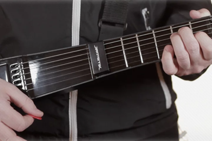 The JamStik is a compact digital guitar