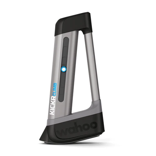 The Kickr Climb stands 25.8 x 5.1 x 7 in (65.4 x 13 x 17.8 cm)