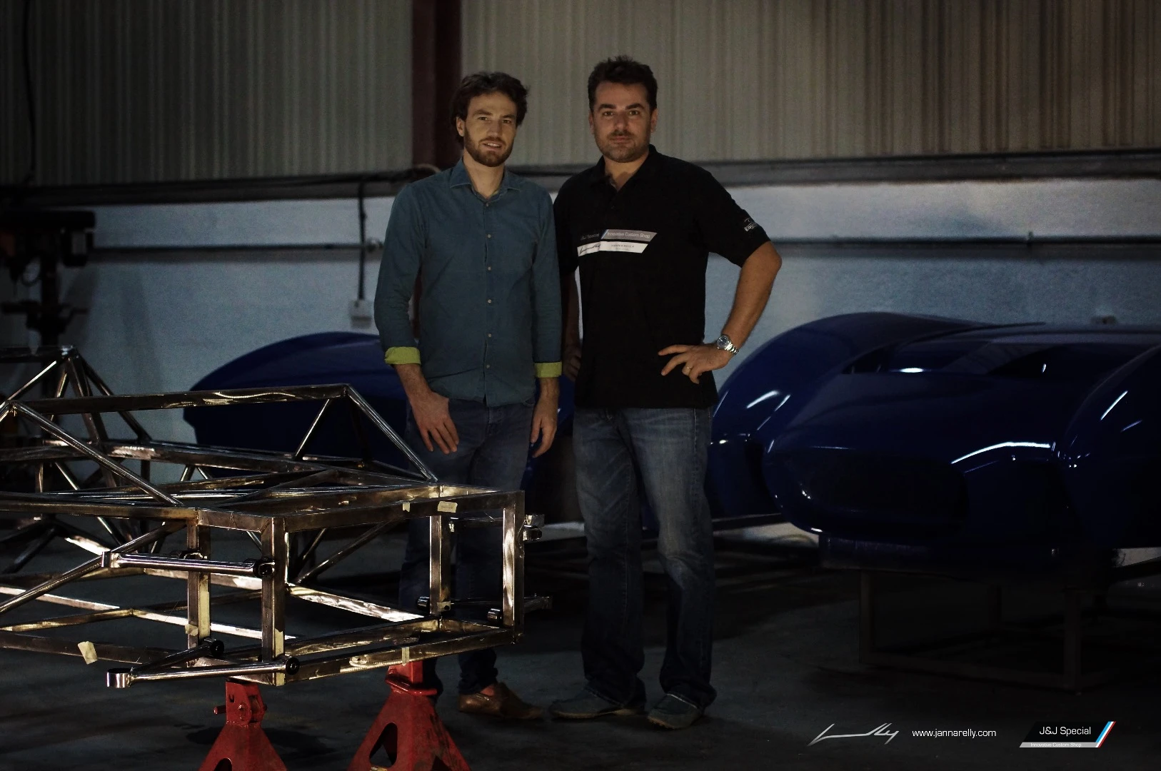 The Design-1 is built atop a tubular steel chassis