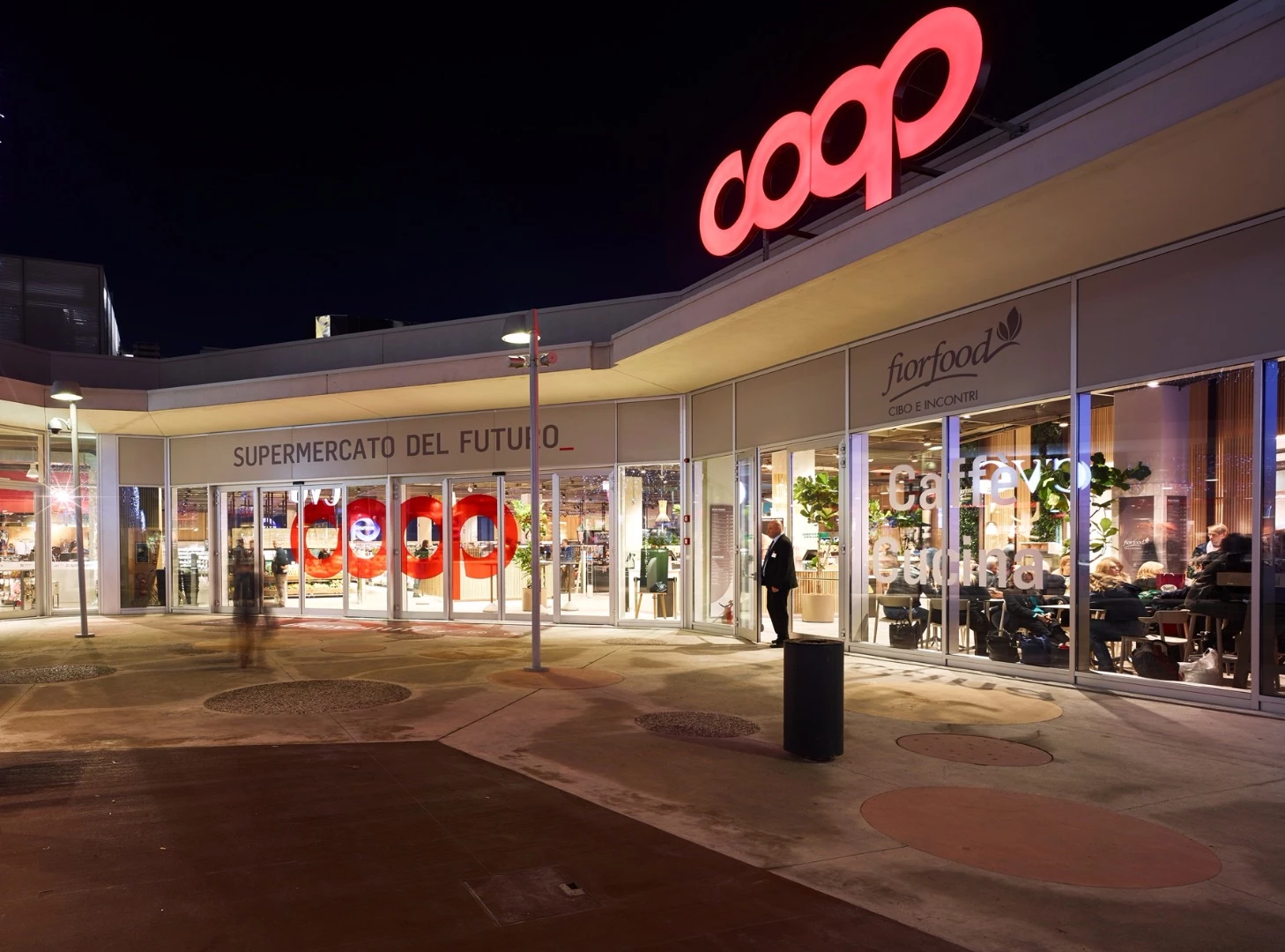 The Supermarket of the Future is in the Bicocca area of Milan, Italy