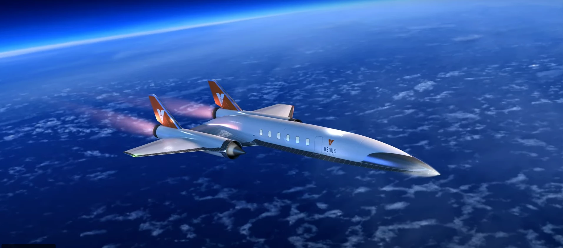 Render of a passenger airliner equipped with VDR2 engines