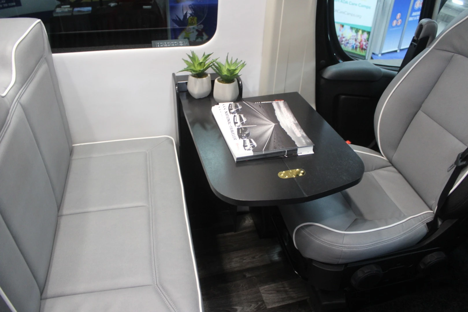 Front dinette in the National Traveler