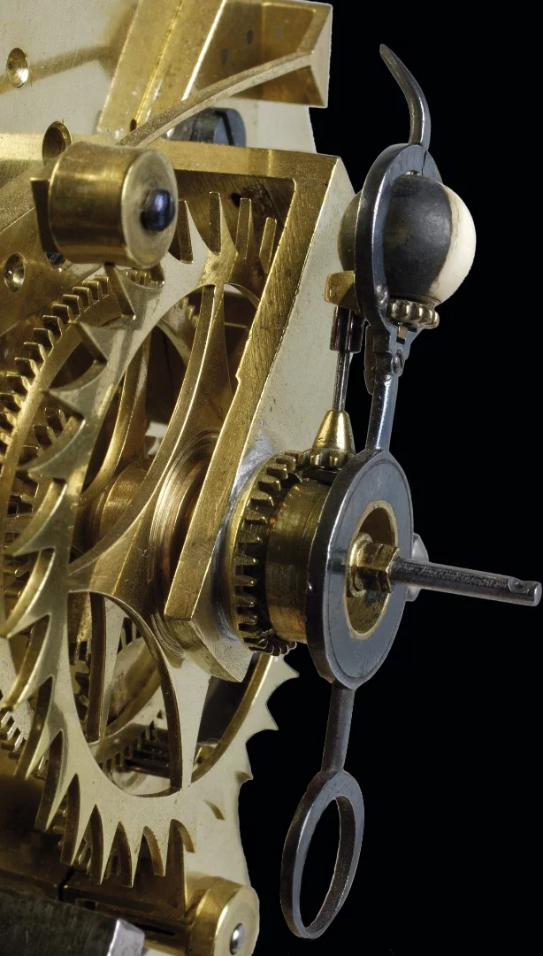 Lunar clock movement by Moinet